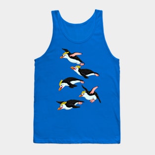 Royal Penguins Splashing Tank Top